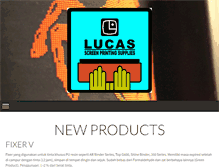 Tablet Screenshot of lucassps.com